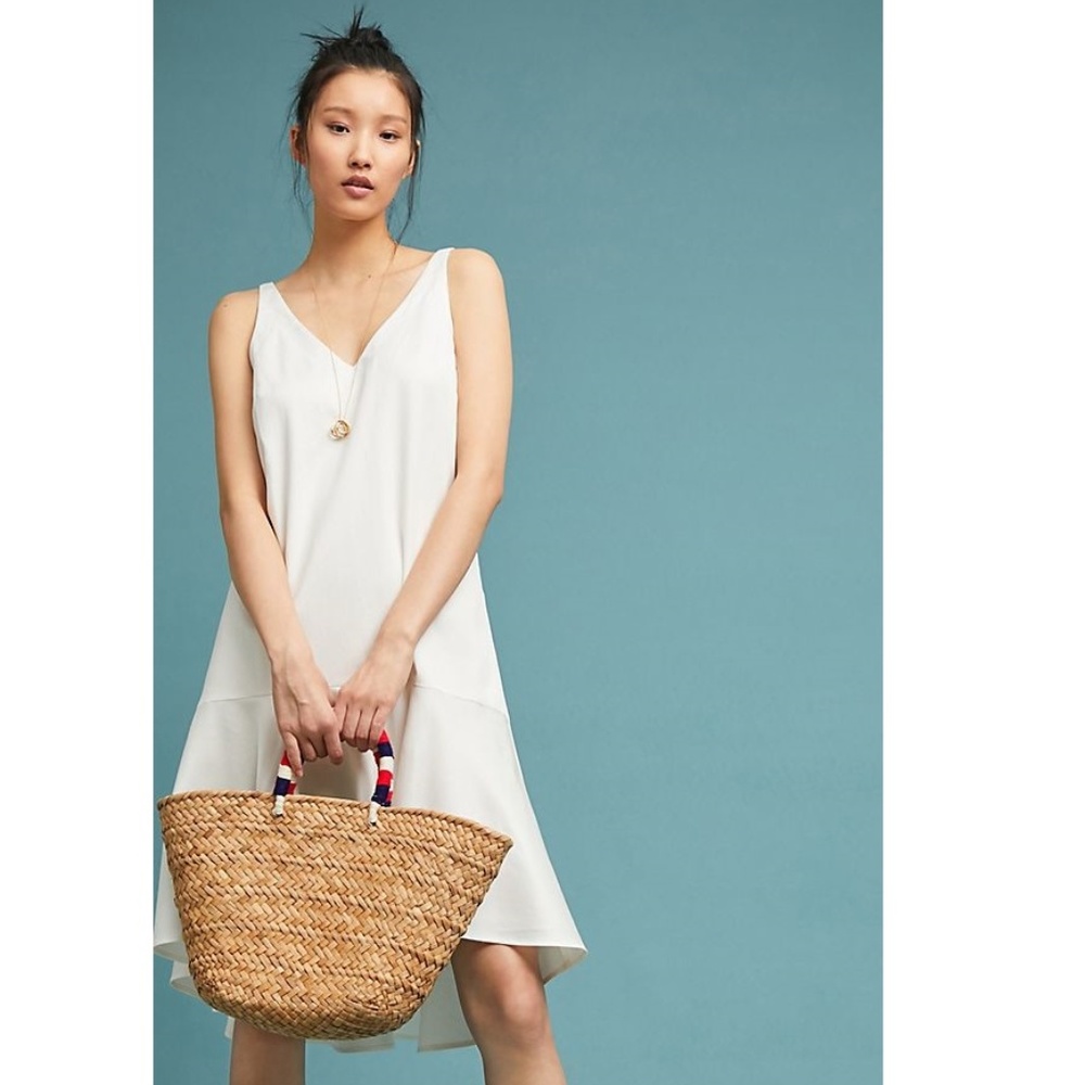 Anthropologie Charlotte Drop-Waist Dress new